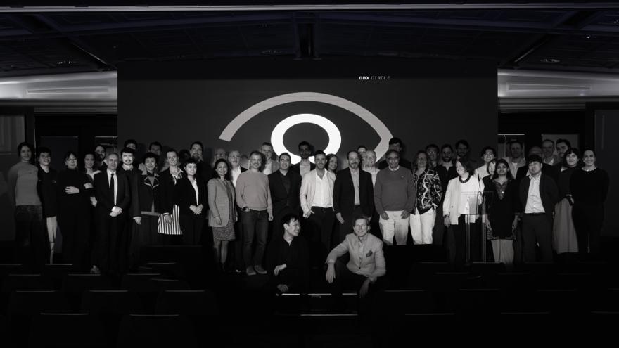 GBX Circle MEVO 2026 in London – &ldquo;Delegate Group&rdquo; session AC04, bringing together the MEVO community at GBX Circle, photographed by P. Basanez for the Circle. MEVO, with a deep heritage in cultivated meat leadership.