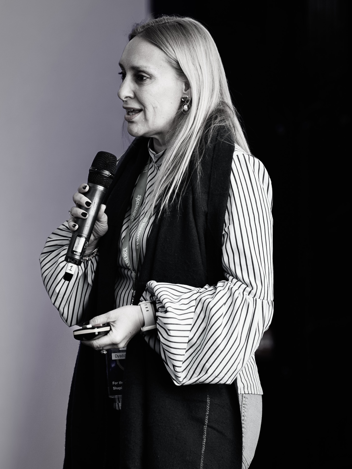 GBX Circle MEVO 2026 in London – &ldquo;Cell Biology Innovation&rdquo; session KN16 with Noelia Valbuena from Dyadic, photographed by P. Basanez for the Circle. MEVO Raffles Singapore, connecting today&rsquo;s decisions with a deep heritage in fungal cell biology and protein expression.